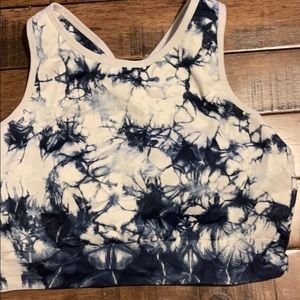 Tie dye crop top